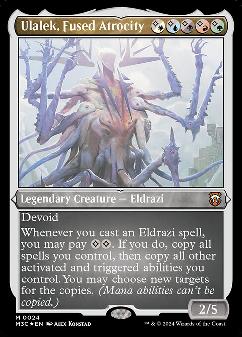 Ulalek, Fused Atrocity (Foil Etched)
